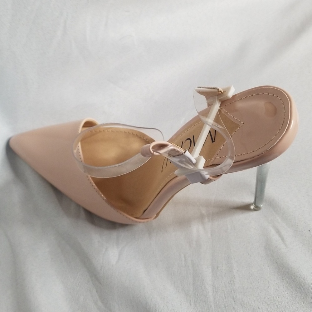 🔥🔥Nude & Clear sling back Pumps - Picture 7 of 8